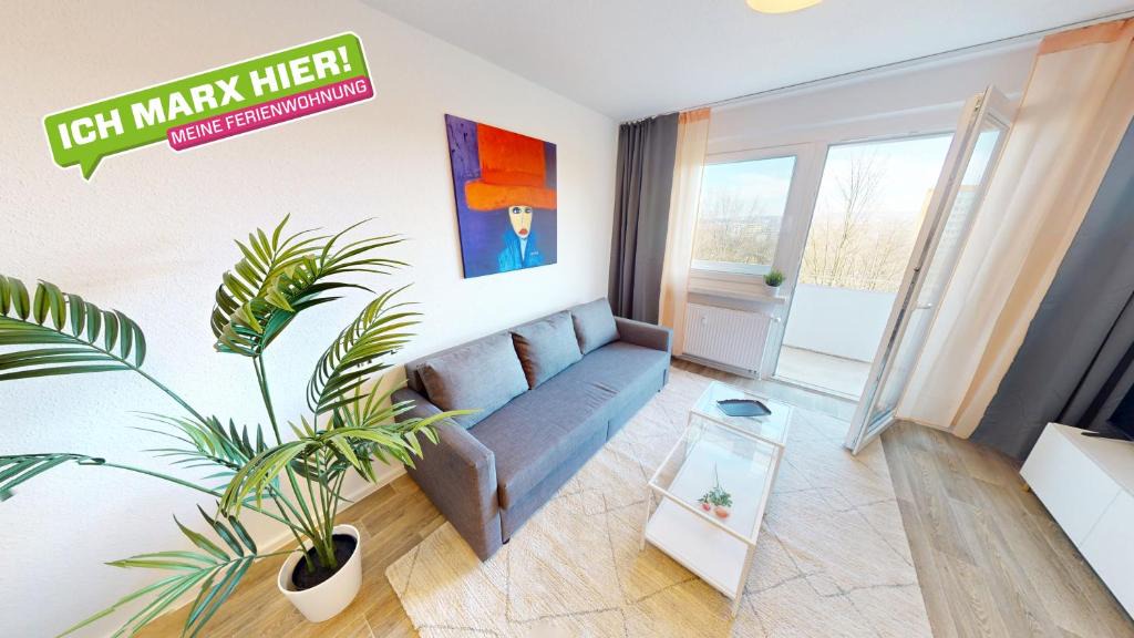 Morgenleite Apartment | Wohnen ohne Hindernisse, nur 170m bis zur Haltestelle der Linie 5, WLAN