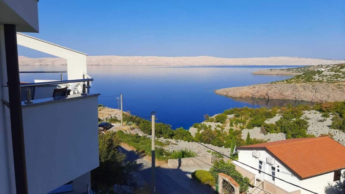 Cesarica House | Wohnung für 2 in Einer Villa mit Wunderschönem Meerblick