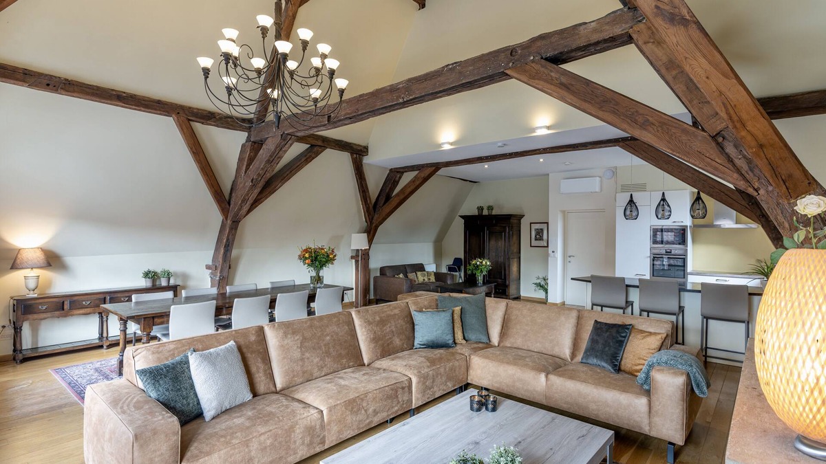Historical Center Bruges Apartment | Wohnung St-Jacob - 4 Schlafzimmer - 2. Stock