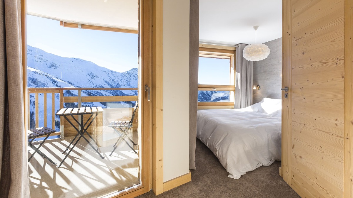 Avoriaz Apartment | Wonderful apartment with panoramic view and swimming pool inside