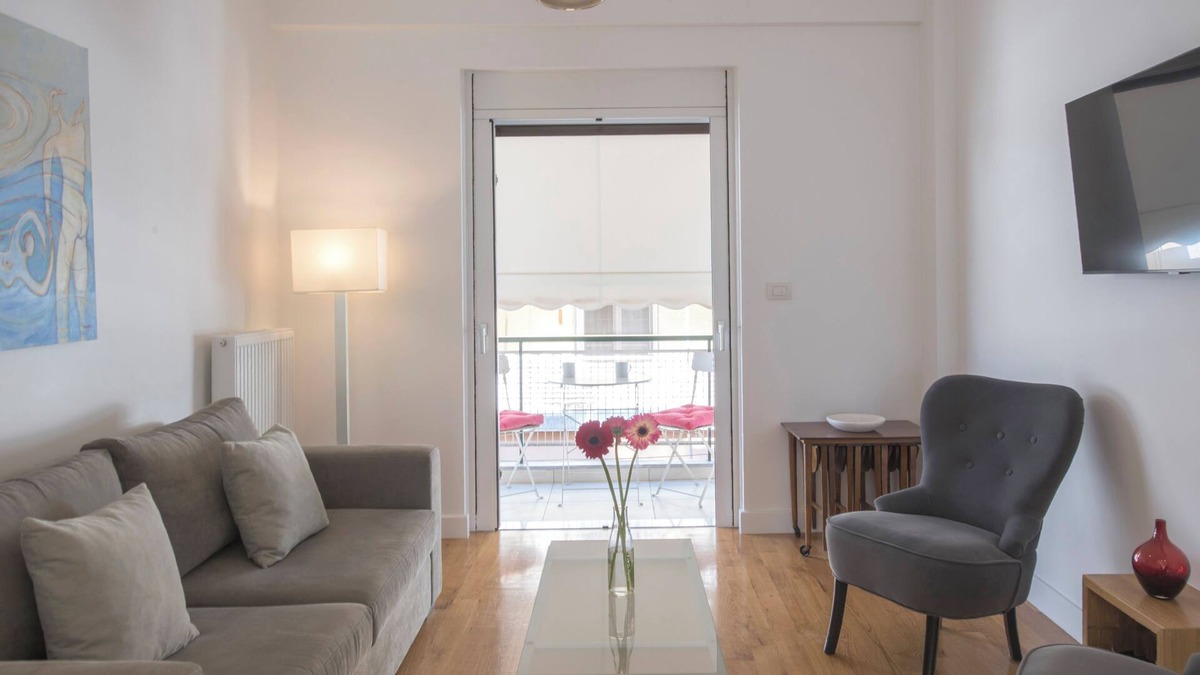 Pangrati Condo | Wonderful Central Athens 2 Bedroom 2 Bathroom Sleeps 8 Guests
