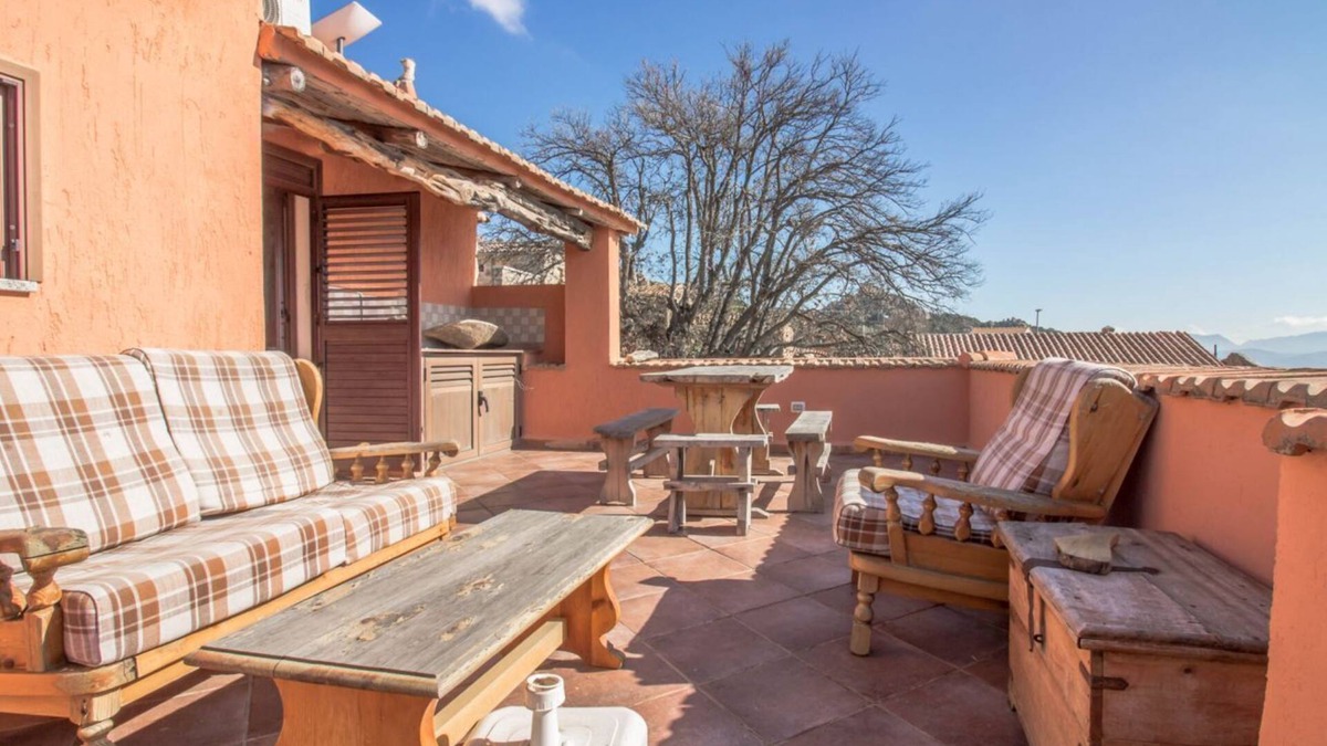 Padru Apartment | Wonderful independent apartment of 120 sqm on two levels (internal stairs), perfect for 4 people.The accommodation boasts a large terrace with views of the mountains and surrounding area.The apartment consists of two bedrooms, a living room with a kitche