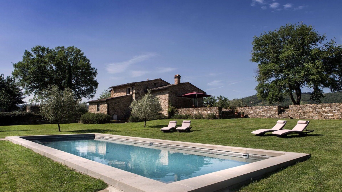 Greve in Chianti Villa | Wonderful private villa with A/C, WIFI, private pool, TV, veranda, panoramic view and parking