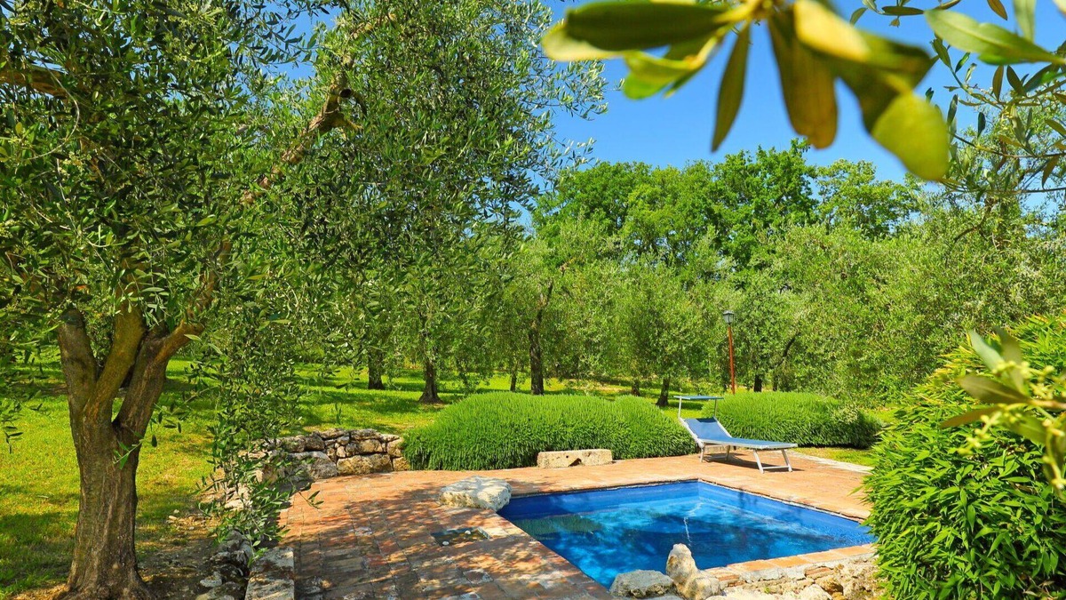 Penna in Teverina House | Wonderful private villa with A/C, WIFI, private pool, TV, patio, pets allowed and panoramic view