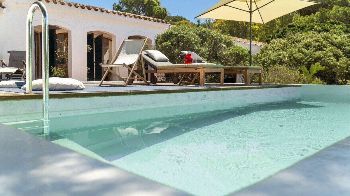 Porto Pinetto Villa | Wonderful private villa for 10 people with WIFI, private pool, TV, patio and panoramic view