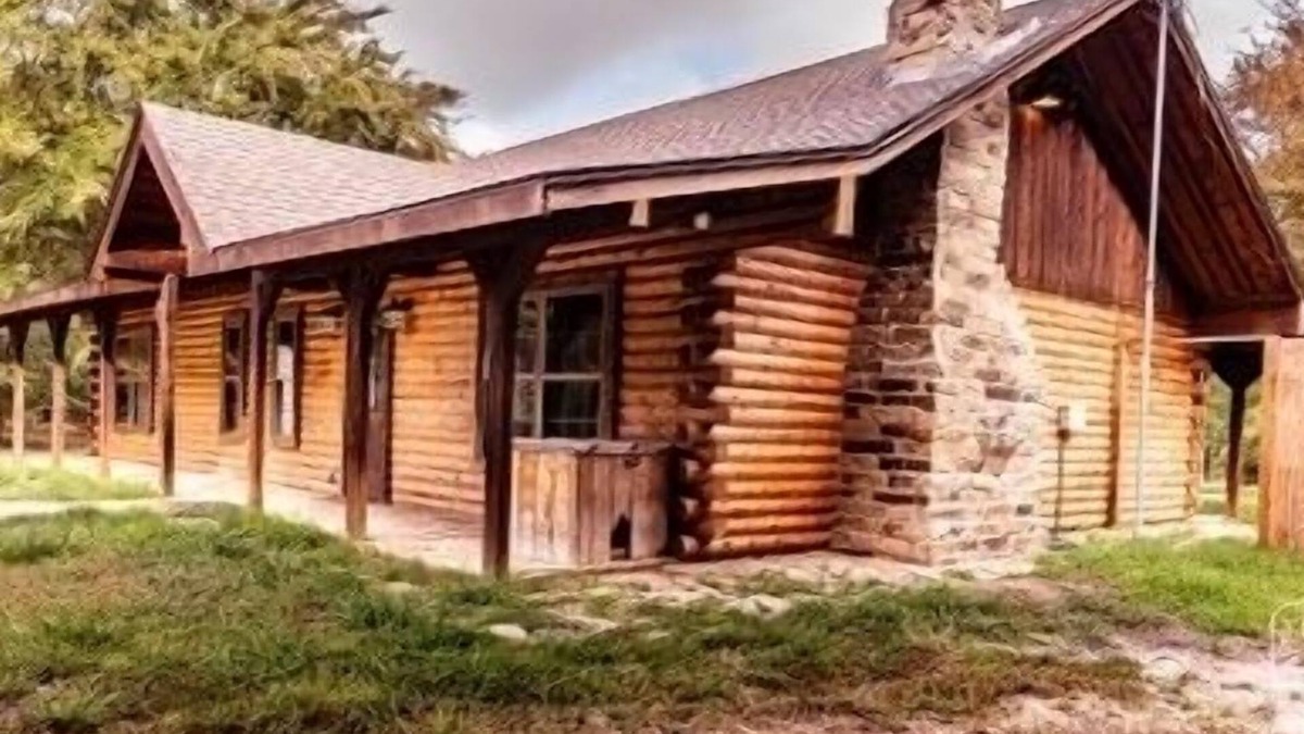 Gober Cabin | Wood Cabin in the wilderness at Bonham, Texas