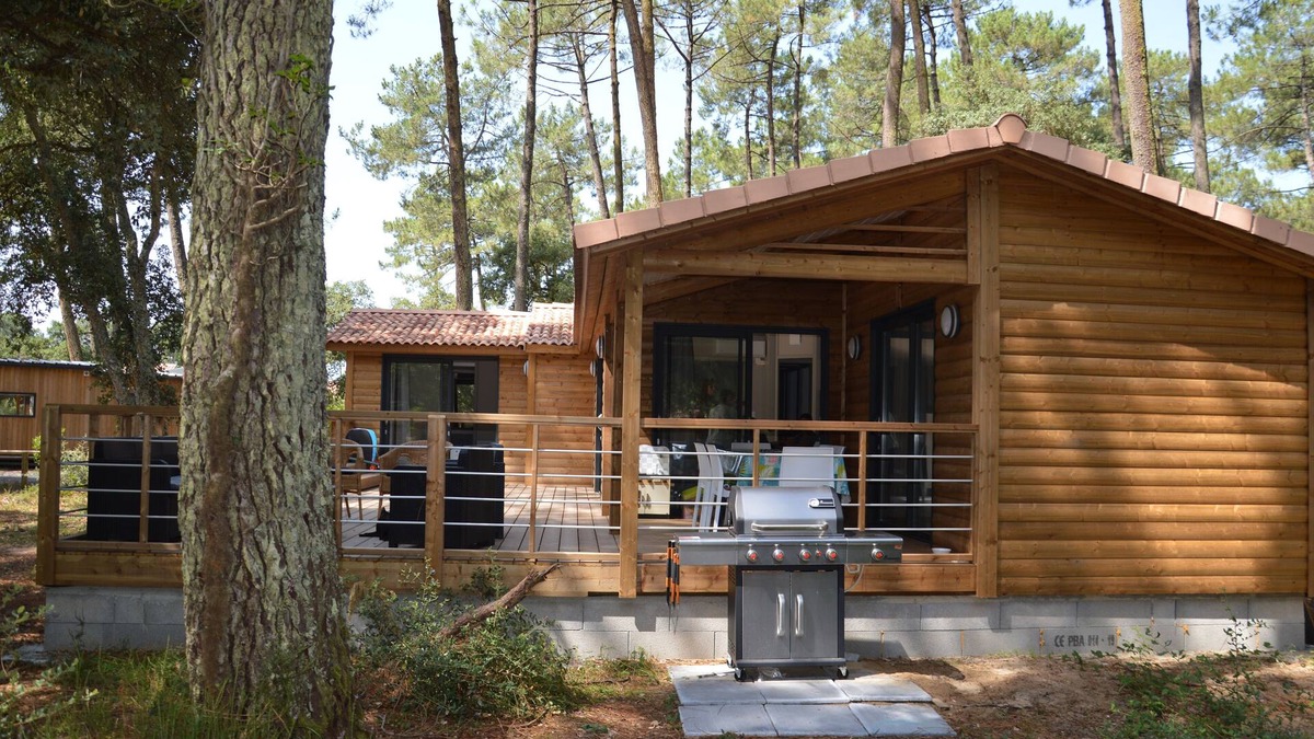 Ondres House | Wooden Chalet 13 people, 900m beach, pool and activities for all