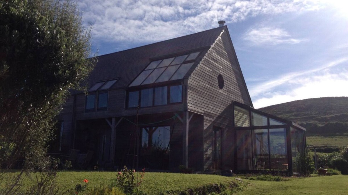 Vauville House | Wooden house in Vauville La Hague, sea view