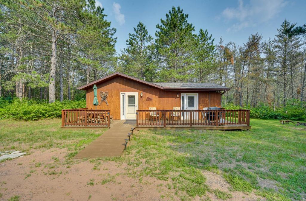 Brule House | Woodland Cabin with Fishing, ATV and Snowmobile Trails