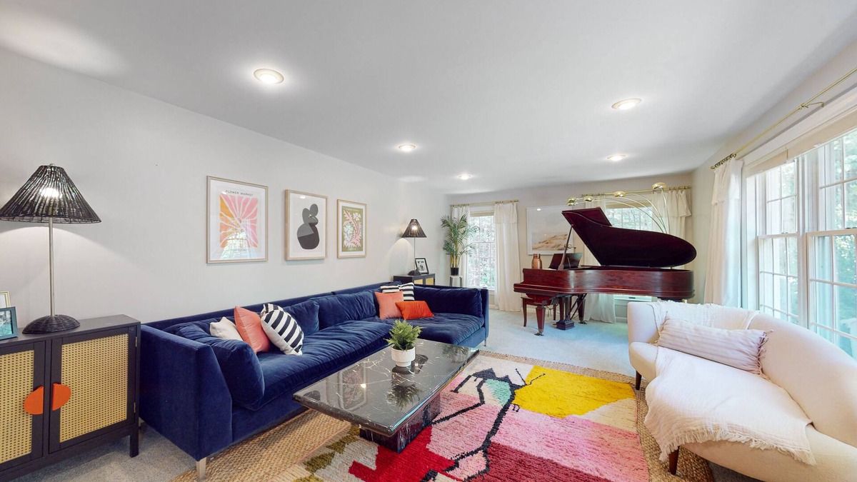 Bath House | Woodland home with screened porch, 2 living rooms - near historic waterfront