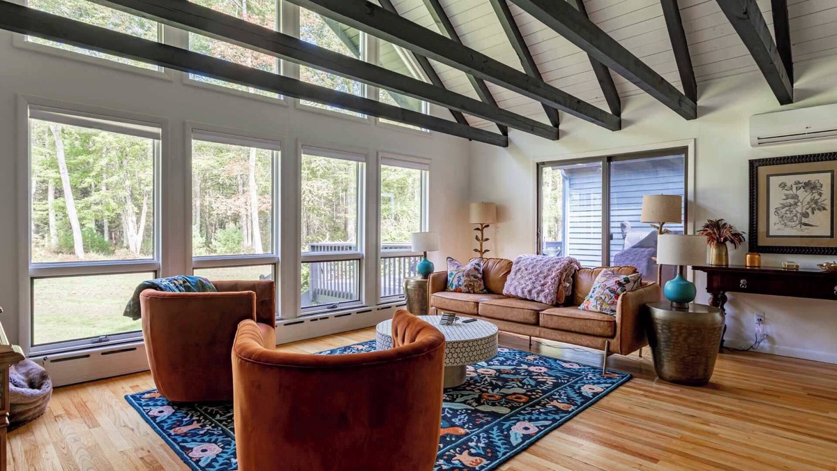 Barryville House | Woodland Manor: Serene, Stylish + Family Friendly