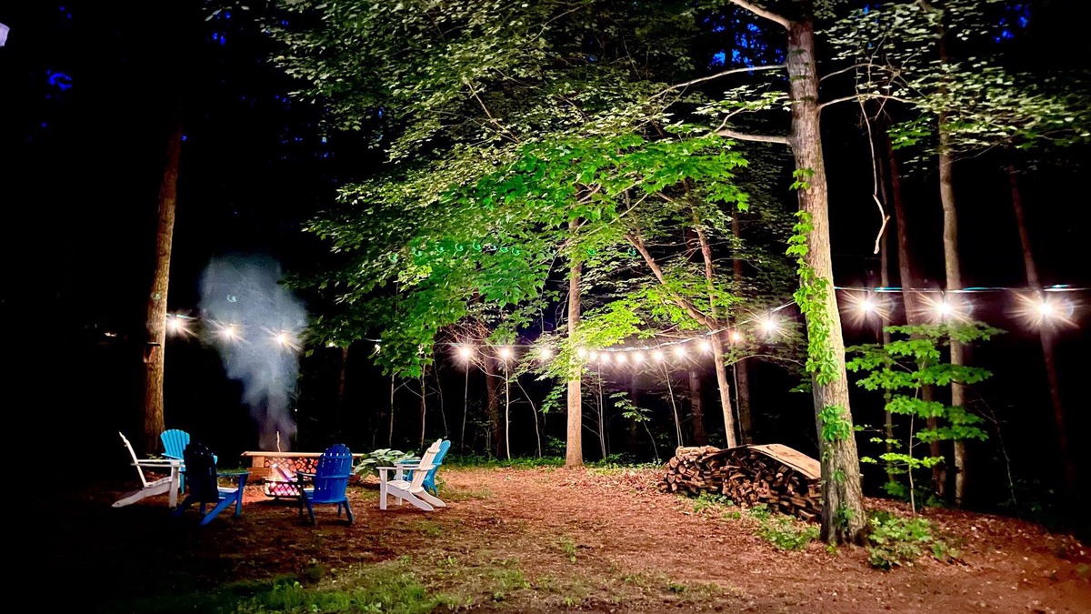 Coloma House | Woodsy Oasis w/HOT TUB & Game Room!