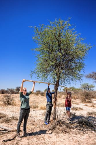 Kagisano-Molopo Cabin | Working with Wildlife Conservation Safari on Khamab Kalahari Reserve