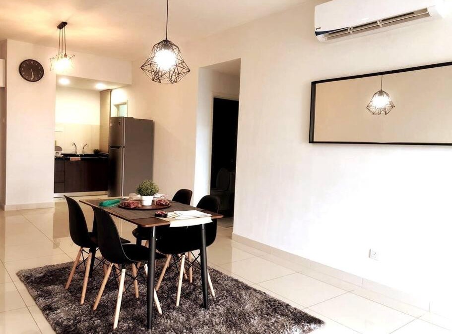 Seri Kembangan Apartment | WOW! 300 Mbps Wi-Fi Self-checkin^4-7 pax^ 3R2B*
