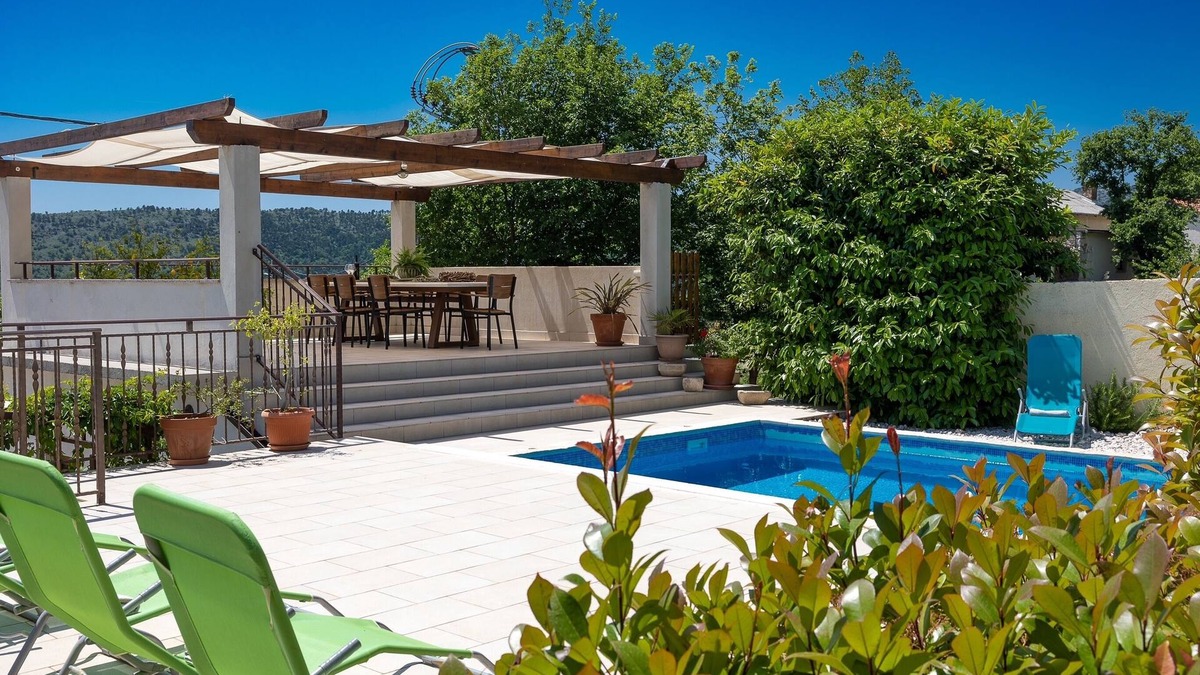 Bribir House | Wunderschöne Villa in Natur mit Meerblick, Pool, Kvarner Bucht