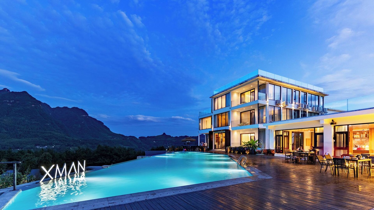 Yongding Resort | XMAN Sunrise Peaks Resort-Sky Mirror Infinity Pool