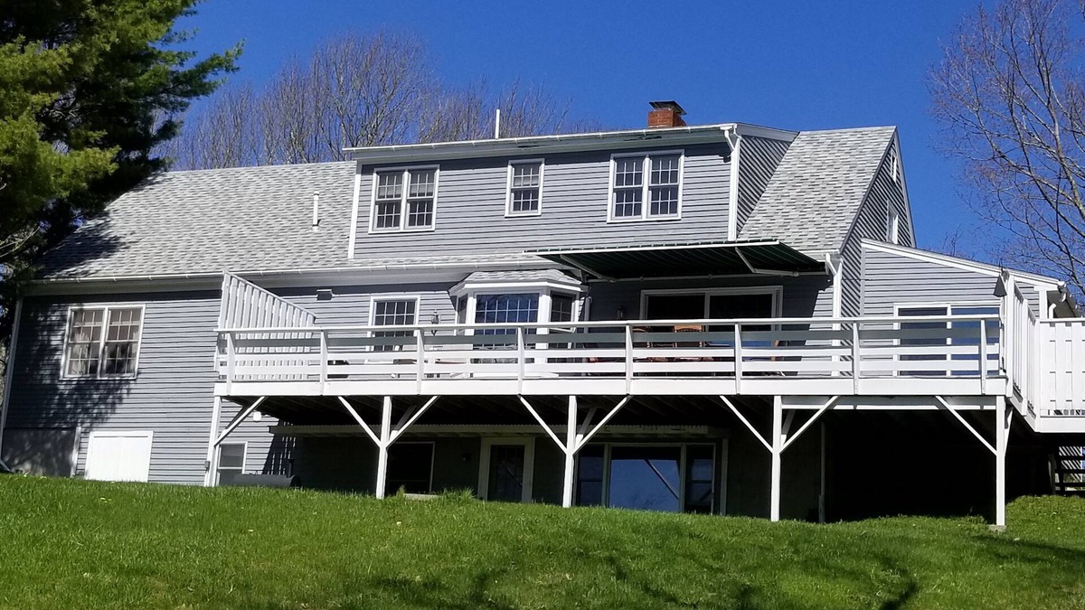 Damariscotta House | Year Round Rental Overlooking Damariscotta River