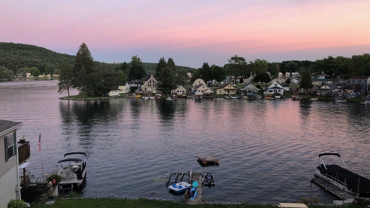 Lime Lake-Machias House | Year round, spacious, family friendly cottage with the best views on the lake!