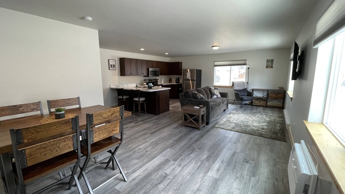 Gardiner Apartment | Yellowstone Retreat Rentals UB: two blocks from Yellowstone!