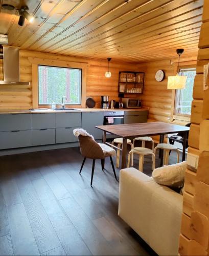 Yllasjarvi House | Ylläs Valokki - sauna, fireplace, Ylläs view