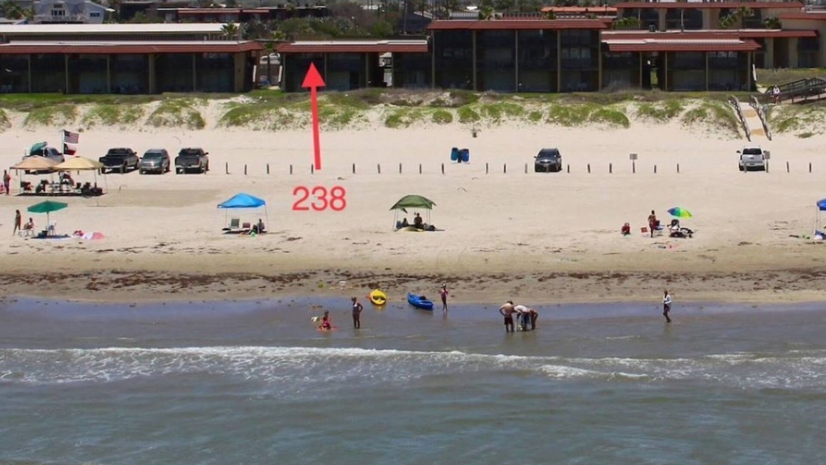 Port Aransas Condo | Your Island Retreat # 238 with an amazing location and view of the Gulf.