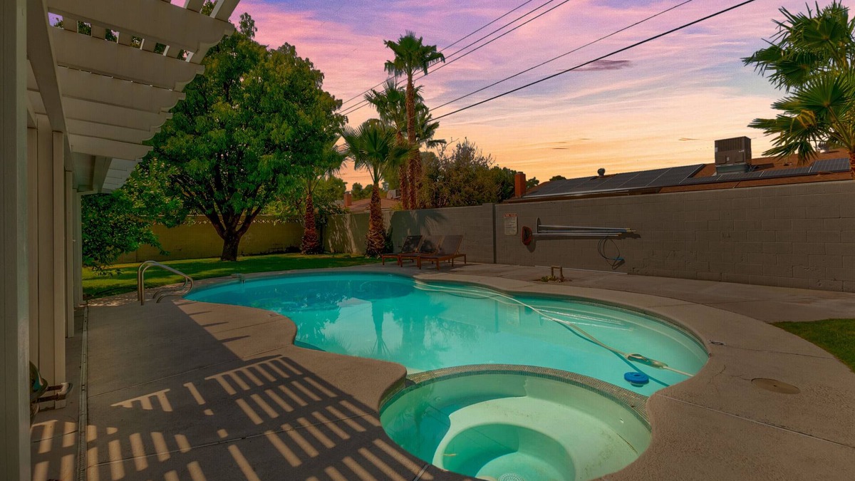 McNeil Estates House | Your Oasis Near the Las Vegas Strip: Vacation Rental with Pool and Hot Tub!