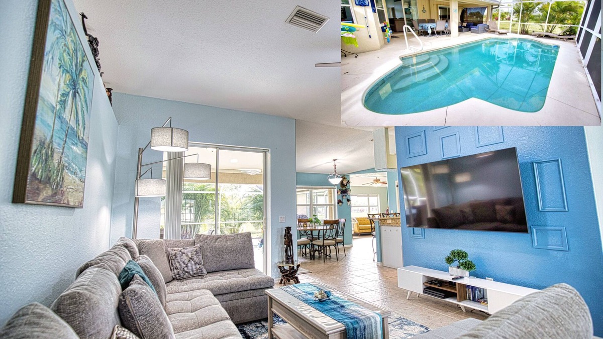 Pinehurst Villa | YOUR PRIVATE OASIS WITH POOL HEATER, MINUTES FROM THE BEACH!