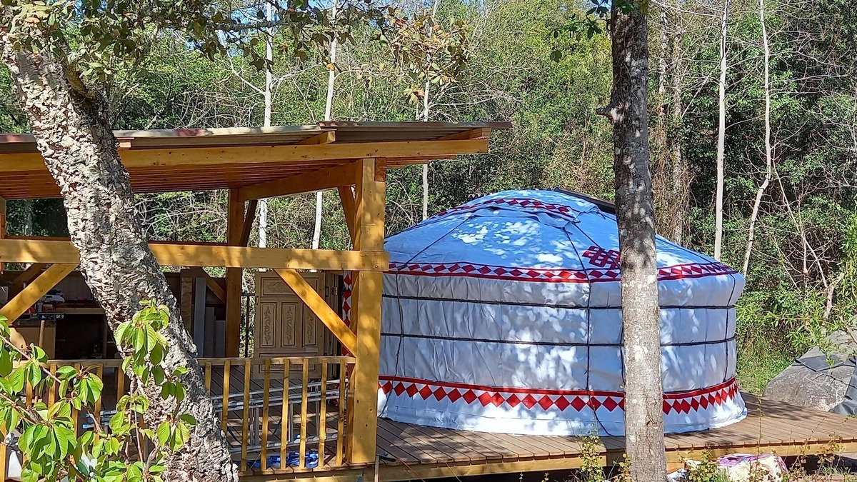 Carbuccia Cabin | Yurt in the countryside for 4 people, quiet, near Ajaccio