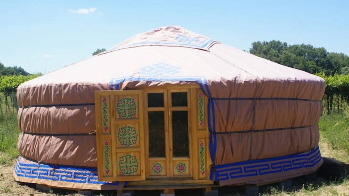 Torino di Sangro House | Yurta Gaia, Glamping Yurt in the greenery