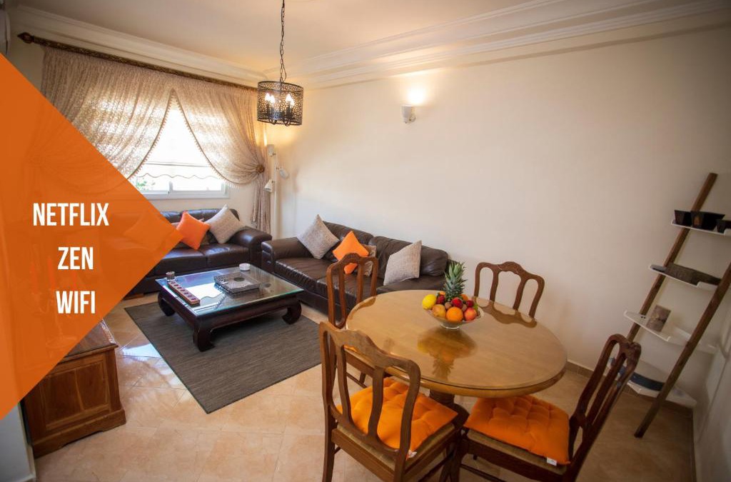 Tanja Balia Apartment | ZEN, WIFI FIBRE, NETFLIX, CENTRE, PLAGE, TANGERBNB com