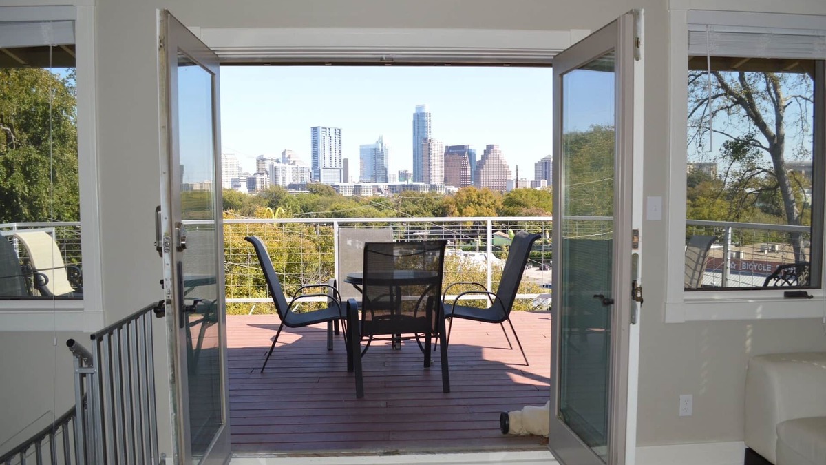 Barton Heights House | Zilker, Downtown Austin view