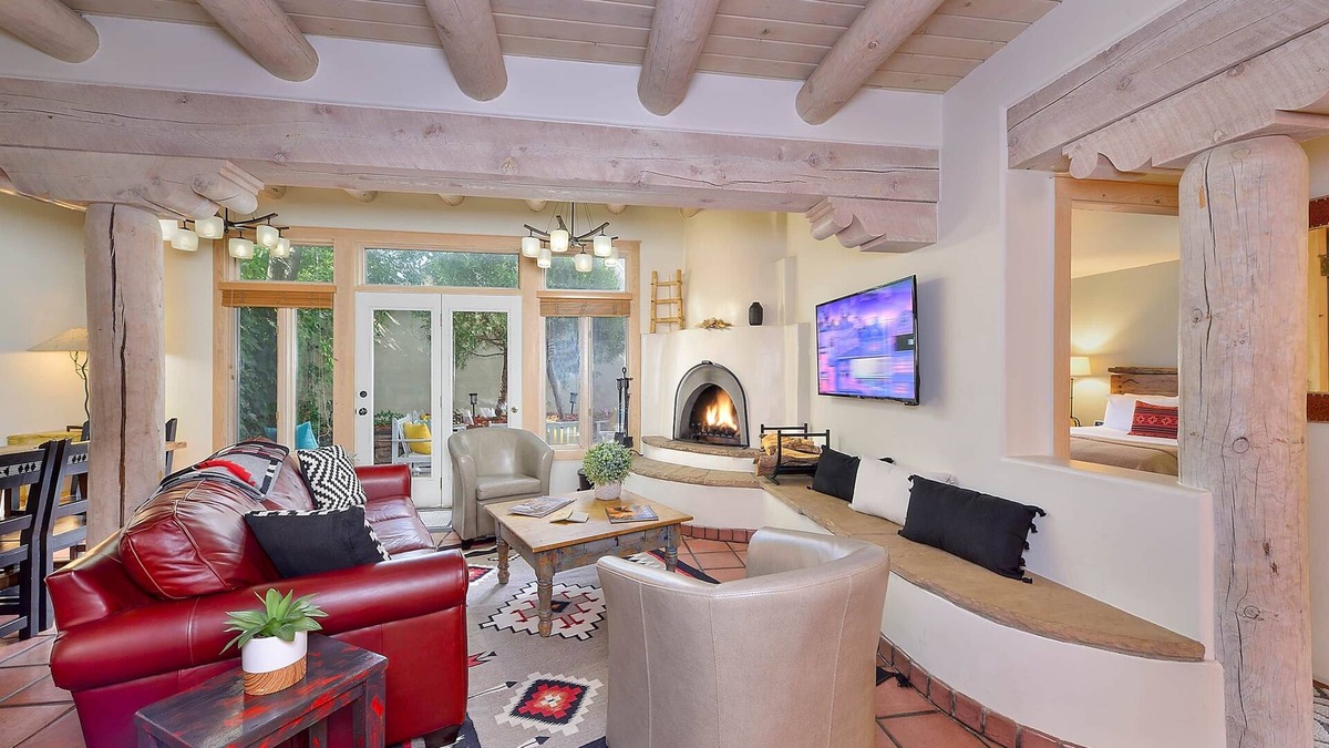 Downtown Santa Fe Villa | Zona Rosa 3-unit Oasis