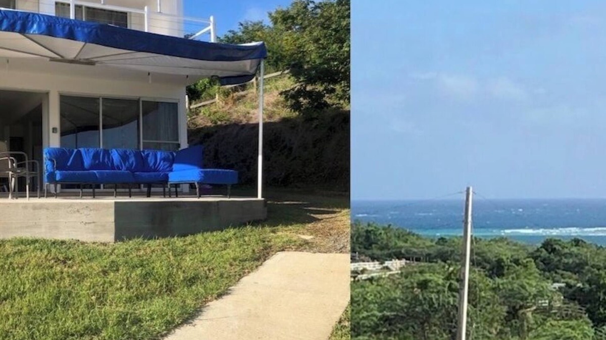 Fraile Apartment | Zoni Breezes Lower - Tranquil Setting/Ocean/Mountain Views/AC/WiFi/Sat TV