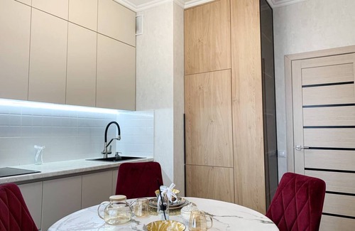Nur-Sultan Apartment | Апартаменты с современным дизайном, с элементами нашей национальной культуры.n