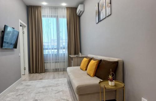 Almaty Apartment | Современная 1 комнатная в центре для 3 гостей