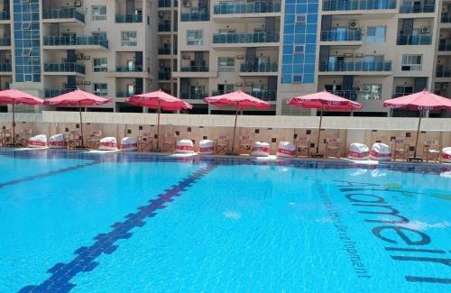 El Alamein Resort | لعشاق الرفاهية شاليه بالدوان تاون العالمين الجديدة مكيف بالكامل - Down Town - New Alamin -VIP