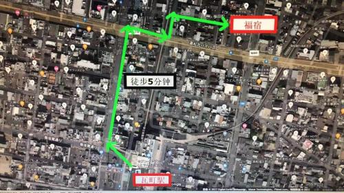 Fukuda Machi Apartment | 福宿 Fukuinn 201号室