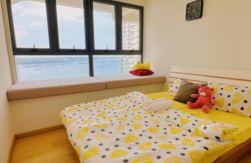 Central District Apartment | 雅居清新两房一厕3-6人入住花园景 金海湾danga bay