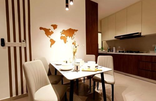 Sepang Apartment | 02-Airport吉隆坡机场-Sepang-XiamenUni厦门大学-PoolGym-Wifi-3Room
