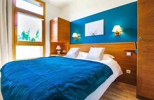 Flaine Apartment | 1-bed apartment in 5* Residence with mountain views, ski in, ski out