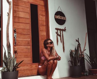 La Libertad House | 1 BohoChic Villa wPrivate Pool BBQ Surf Relax in El Tunco