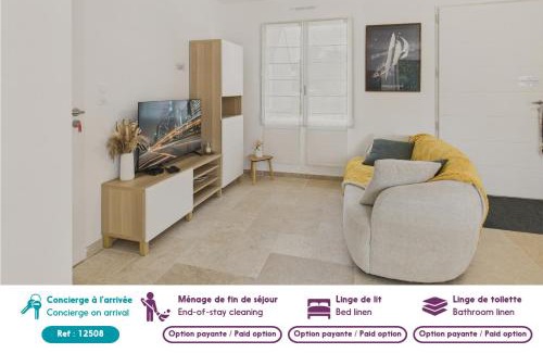 Penvins House | 1 km plage - jolie maison 7 adultes 3 enfants