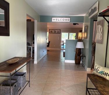 Palm Harbor House | 10 Min from Beach, Private Pool with Lanai Palm Coast Family Home