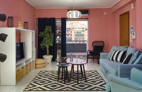 Agios Panteleimonas Apartment | 100m² Band New Apartment right on Metro Square-3rd