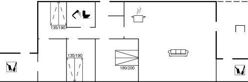 Dronningmolle House | 123 m² House ∙ 3 bedrooms ∙ 6 guests