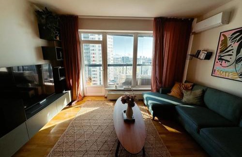 Birzgale Apartment | 1BR with best view of the city