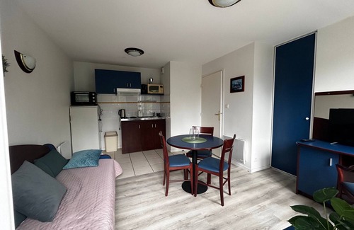 La Roche-Posay Apartment | 1BR with Pool, 200m from Thermes