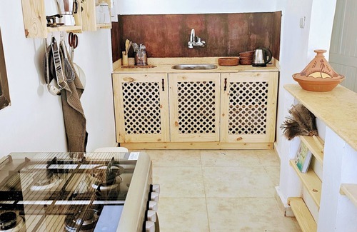 Dahab Apartment | 1st line beach loft, sleeps 6, 90m2, fully renovated with all amenities No2
