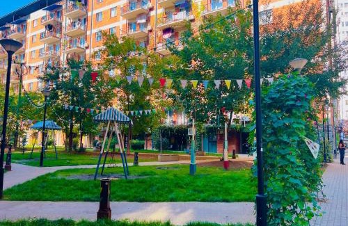 Saburtalo Apartment | 2&1 BR Apartment at Jikia's Green House-Central Tbilisi