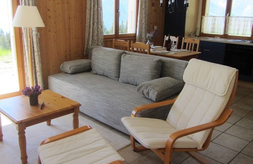 Vex Apartment | 2-3 pers. Apartment in Chalet Campanula directly on the Etherolla Piste 4 Valleys